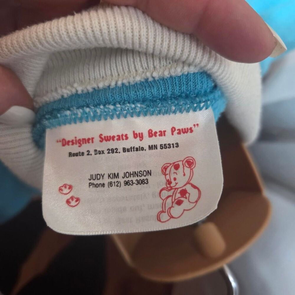 80s Embroidered Patchwork Butterfly Collared Ruff… - image 7